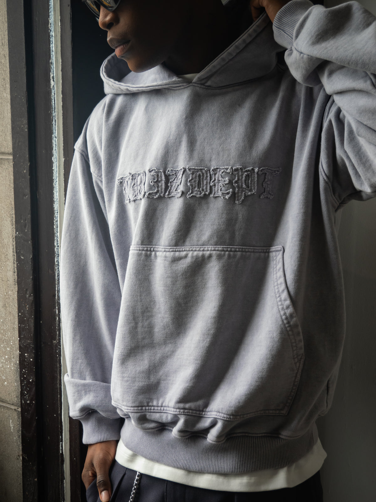 PURPLA GRAY HOODIE
