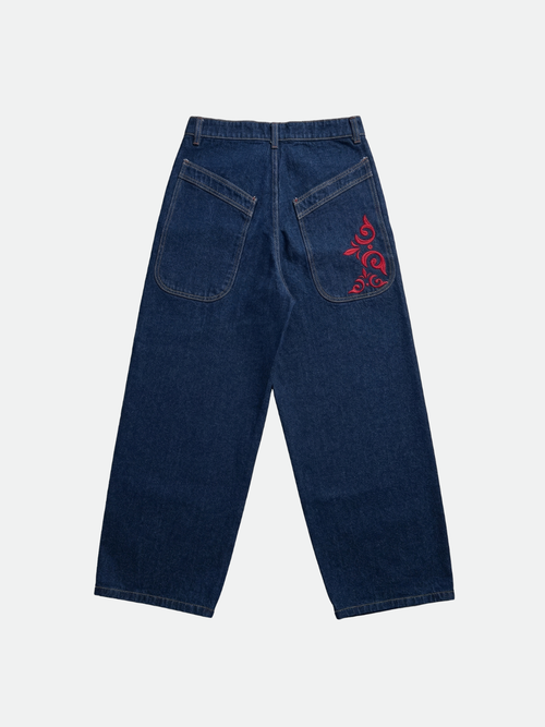 BORDADO 3D RAW DENIM