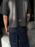 BORDADO 3D RAW DENIM